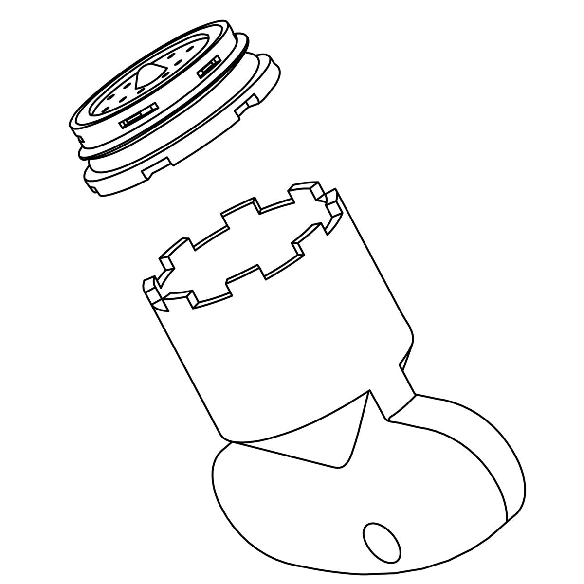 KOHLER K-1378914 Aerator Kit, Cache 0.5 Gpm