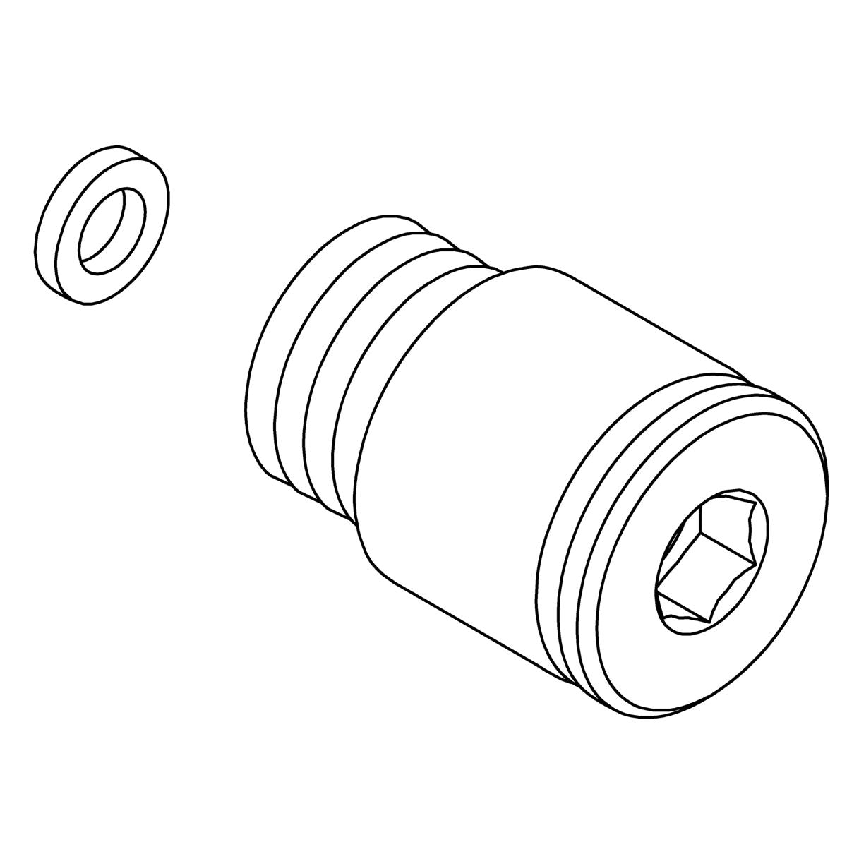 KOHLER K-1387719 Vichy_Adapter_Servics 1.75Gpm