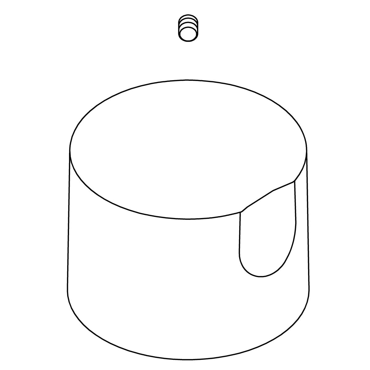 KOHLER K-1388309 Manual Cover Assembly