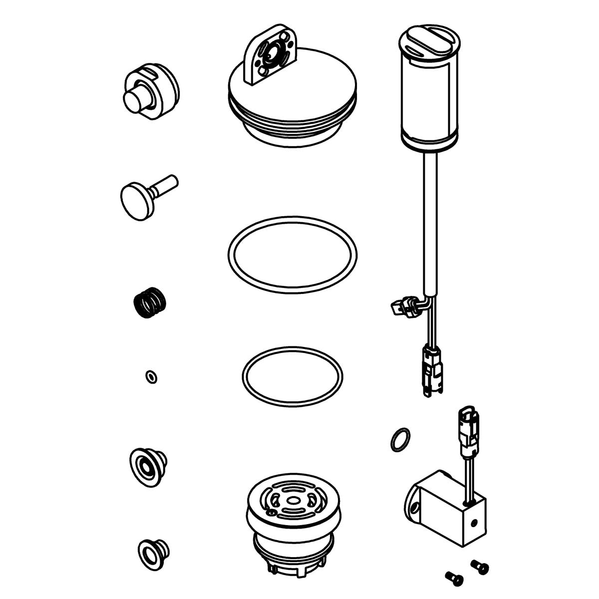 KOHLER K-1388986 Wave Fv Service Kit, 0.125 Gpf
