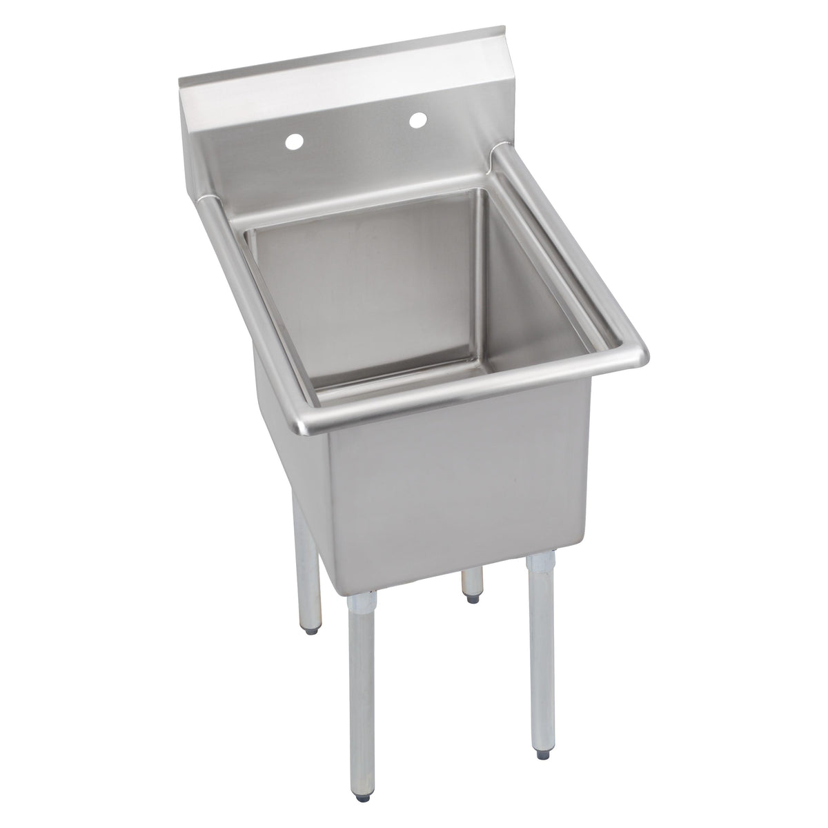 Elkay Dependabilt Stainless Steel 21" x 25-13/16" x 43-3/4" 16 Gauge One Compartment Sink with Stainless Steel Legs