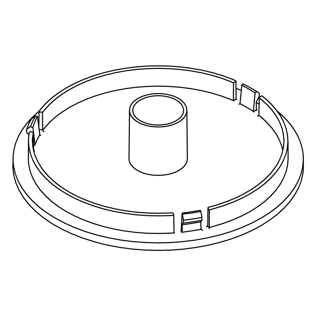 KOHLER K-1431401 Swing Arm Cap Kit