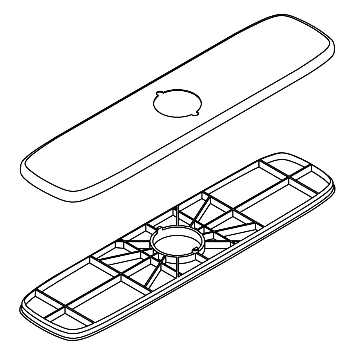 KOHLER K-1434168 Escutcheon Kit