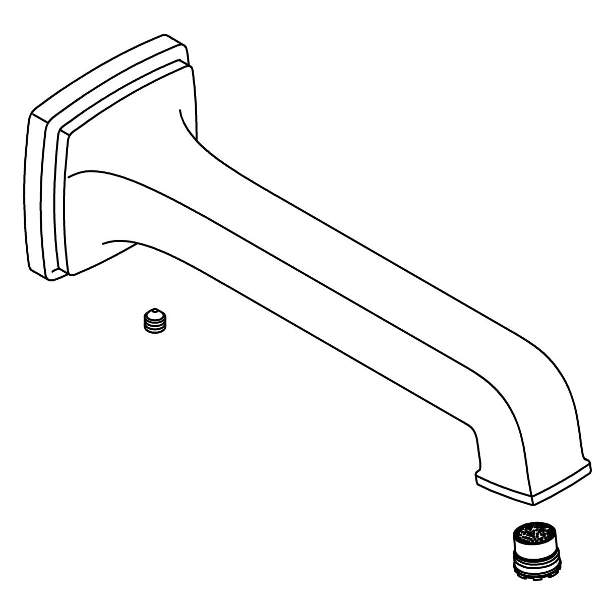 KOHLER K-1447716 Spout Kit W/ Set Screw