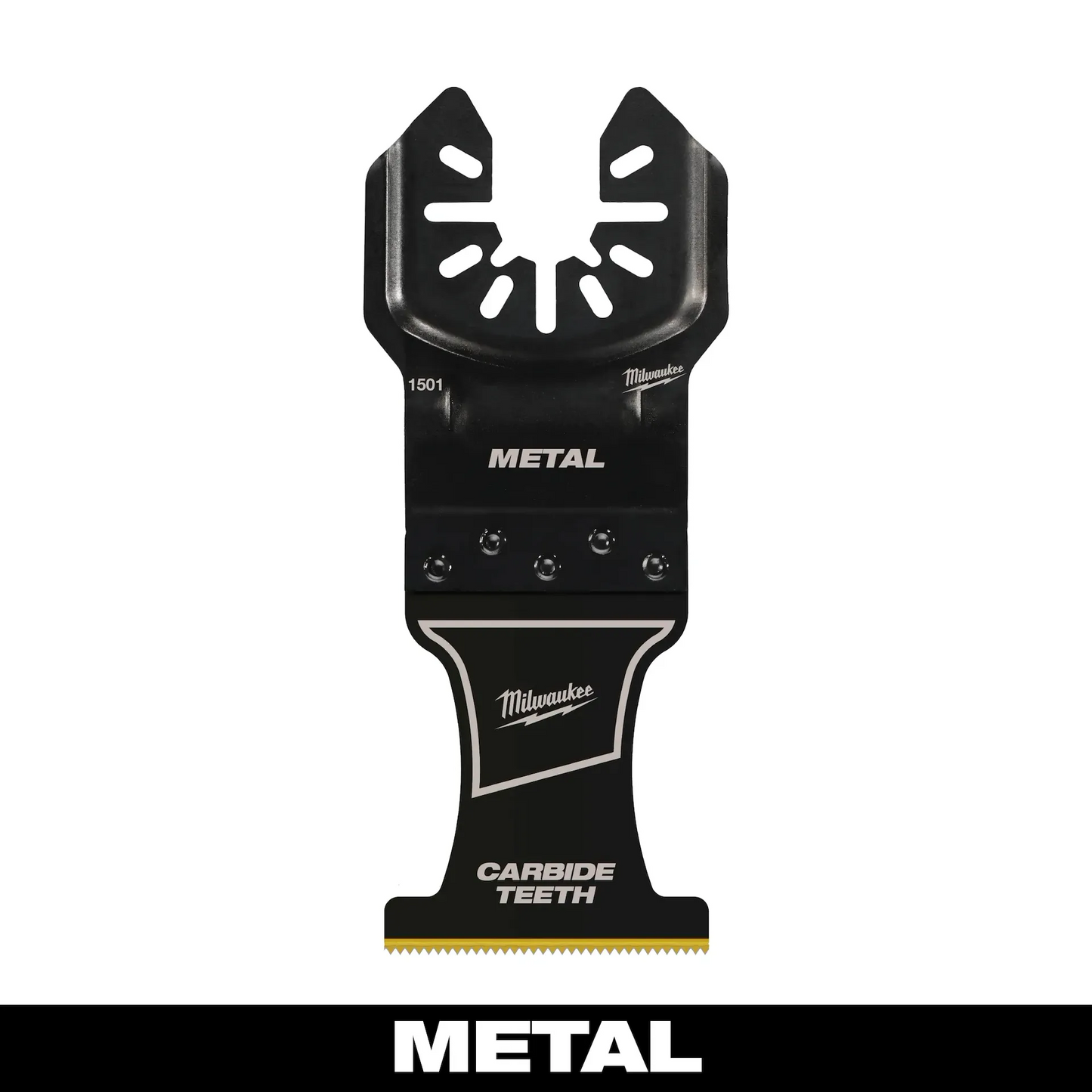 Milwaukee 49-25-1501 1-3/8" OPEN-LOK Carbide Teeth Metal Multi-Tool Blade