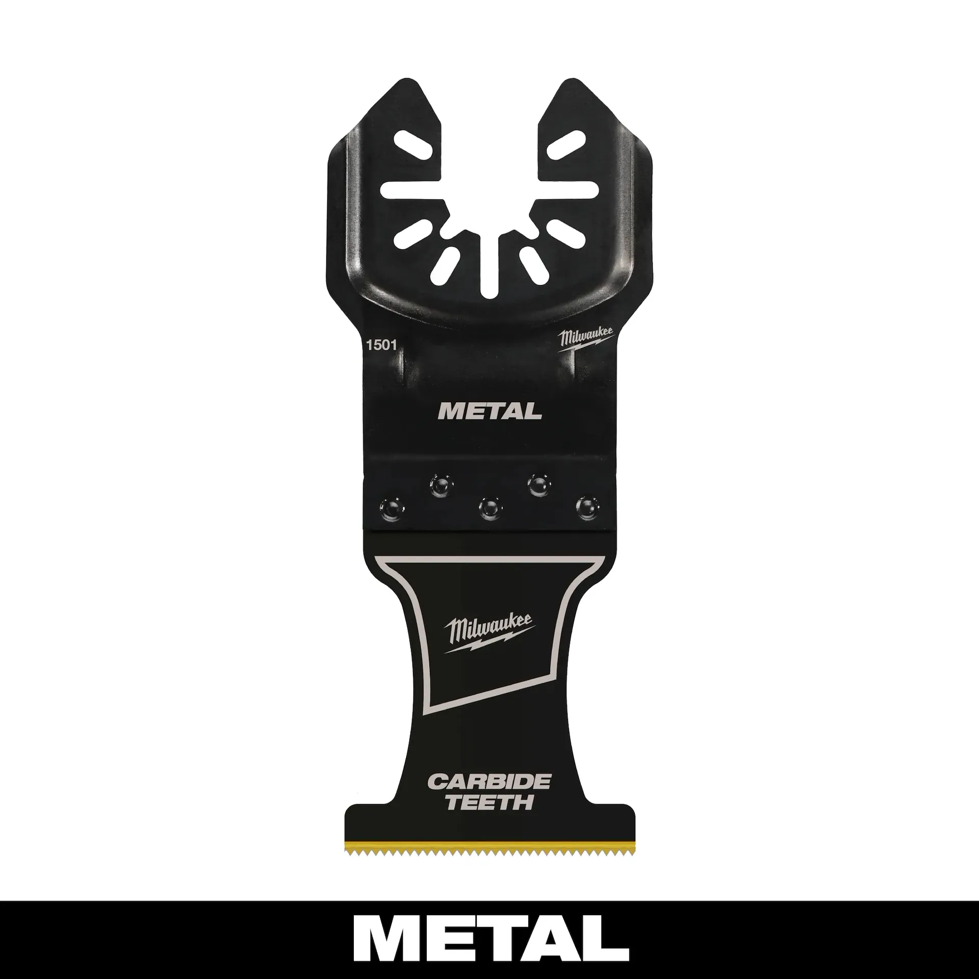 Milwaukee 49-25-1501 1-3/8" OPEN-LOK Carbide Teeth Metal Multi-Tool Blade
