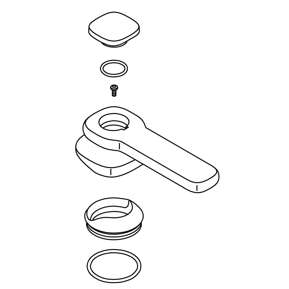KOHLER K-1471120 Assembly, Handle