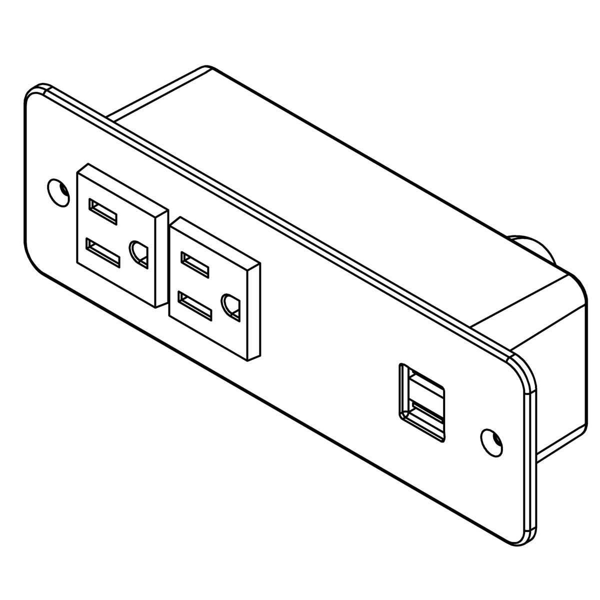 KOHLER K-1510903 Power Strip