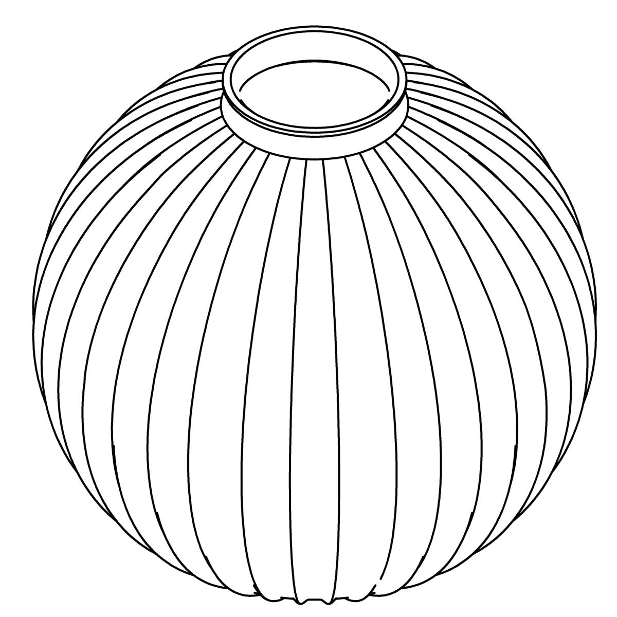KOHLER K-1549023 Glass Shade, Mini Clear Ribbed