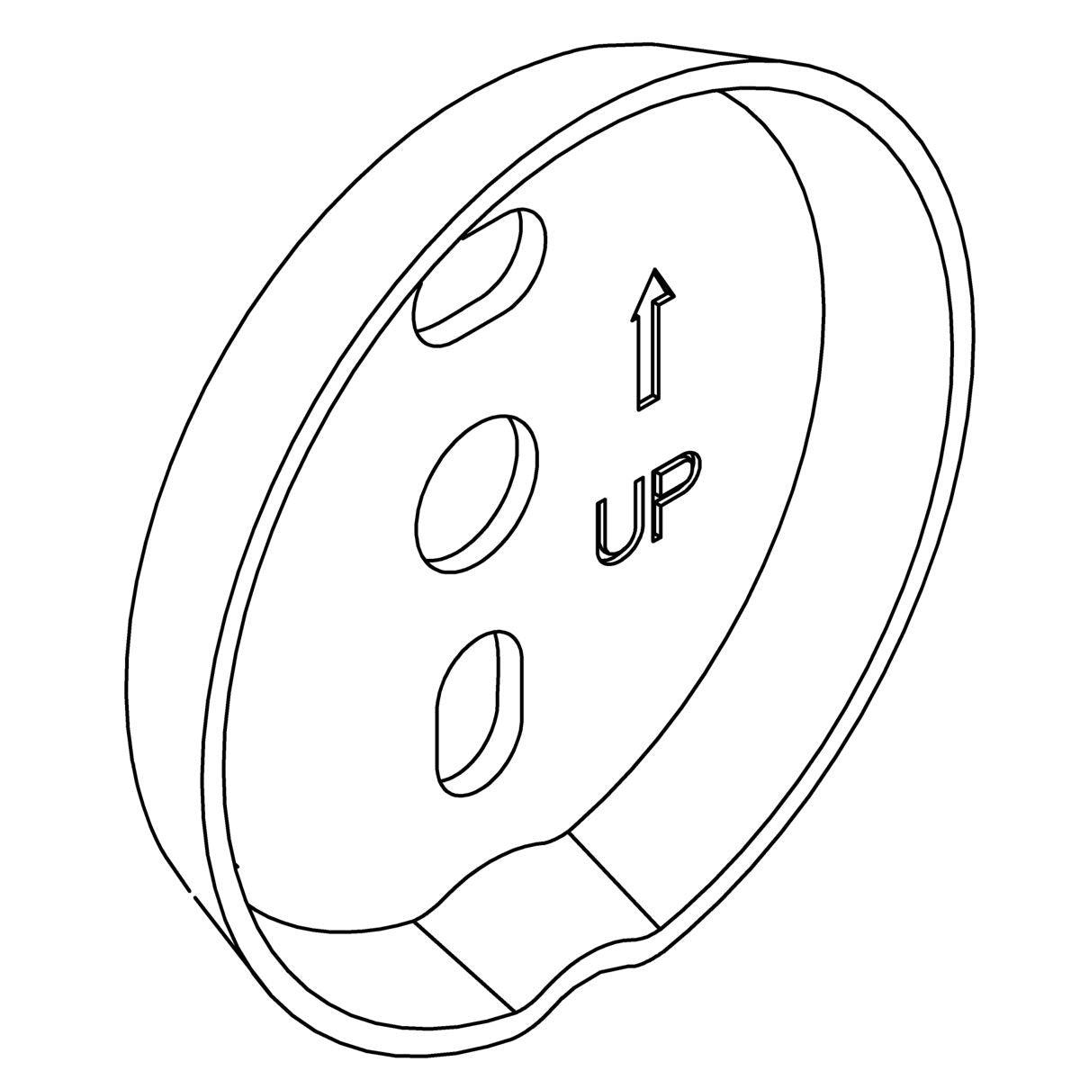 KOHLER K-1563346 Plate, Wall Mount