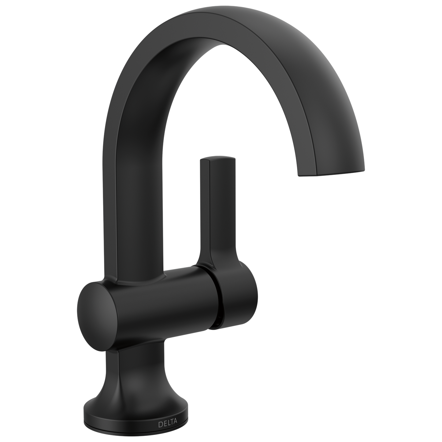 Delta Albion 15855LF Single Handle Bathroom Faucet - Matte Black