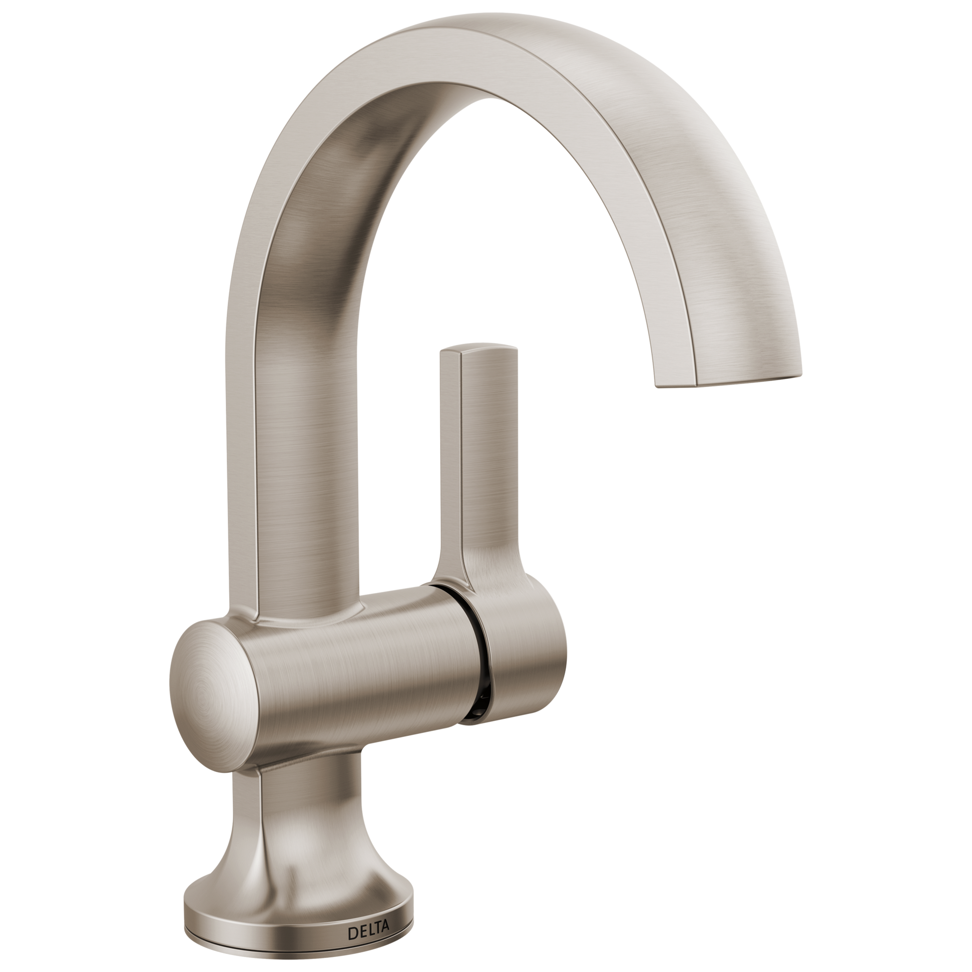 Delta Albion 15855LF Single Handle Bathroom Faucet - Spotshield Brushed Nickel