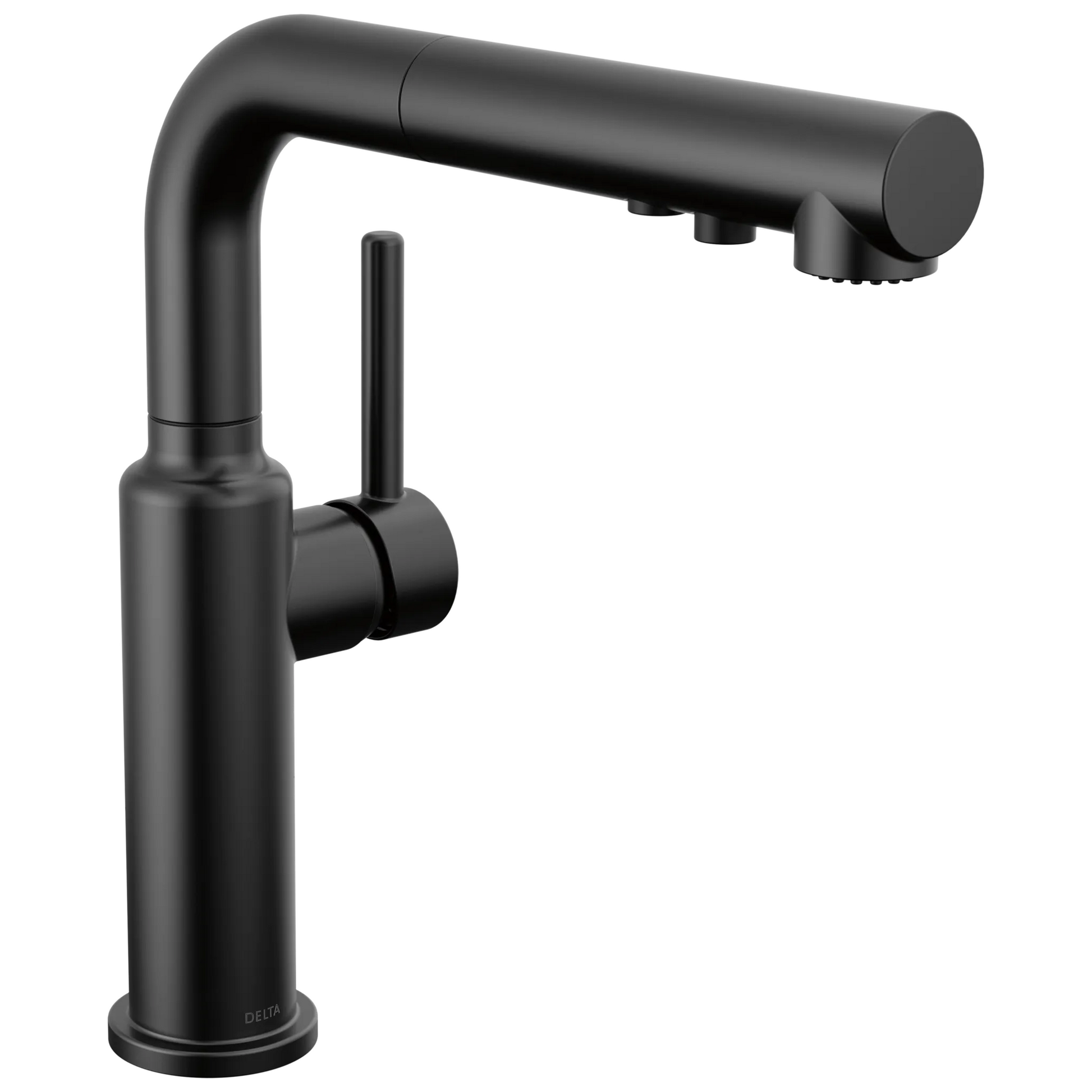 Delta Daneri 16879 Single Handle Pull-Out Kitchen Faucet - Matte Black