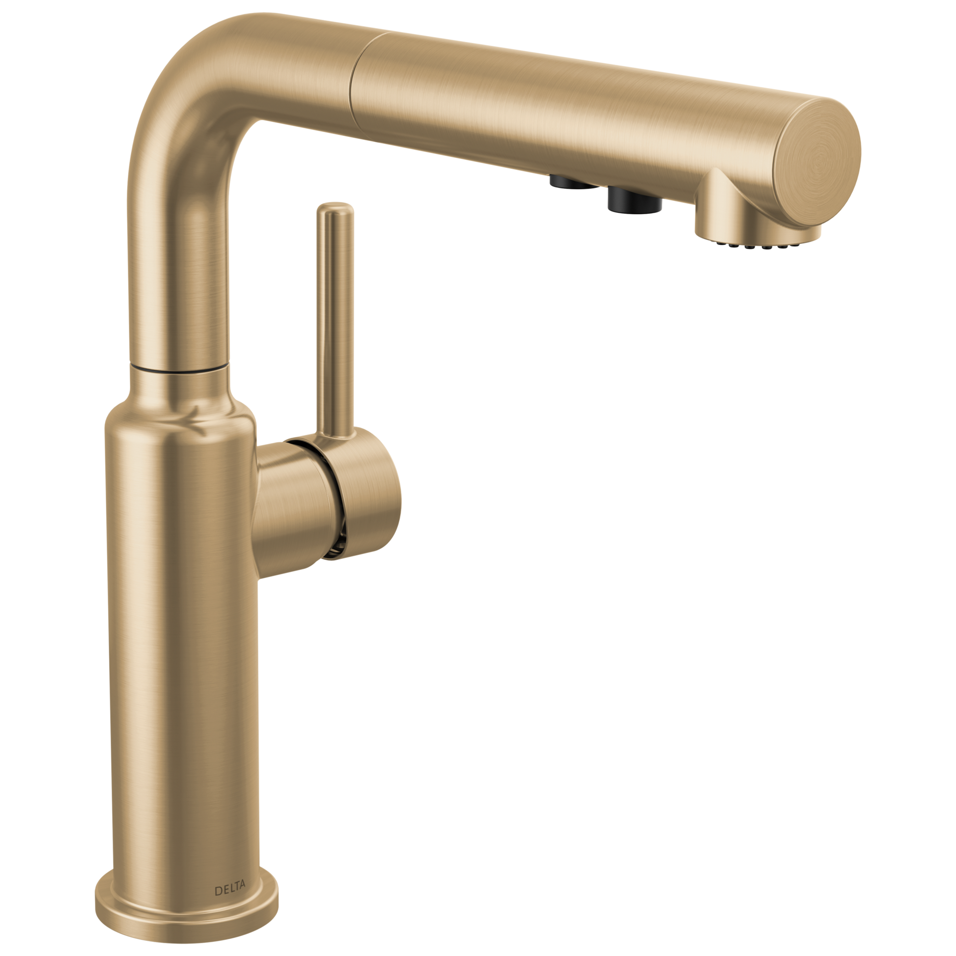 Delta Daneri 16879 Single Handle Pull-Out Kitchen Faucet - Champagne Bronze