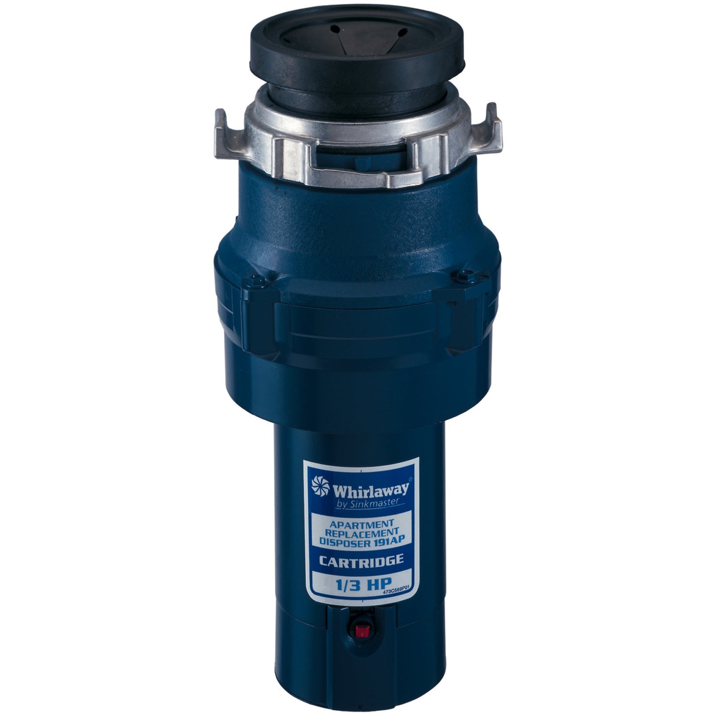 Moen Whirlaway 191PC-AP 1/3 Horsepower Garbage Disposal