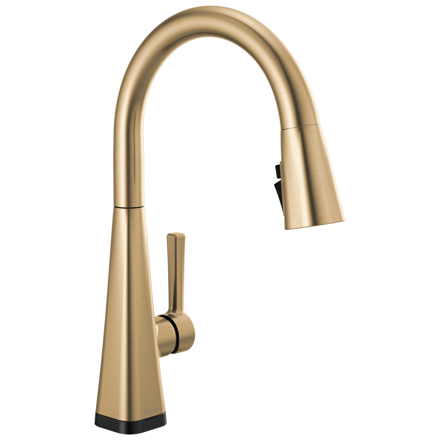 Delta Lenta 19802TLZ Single-Handle Pull-Down Kitchen Faucet with TouchTouch 2O Technology - Champagne Bronze