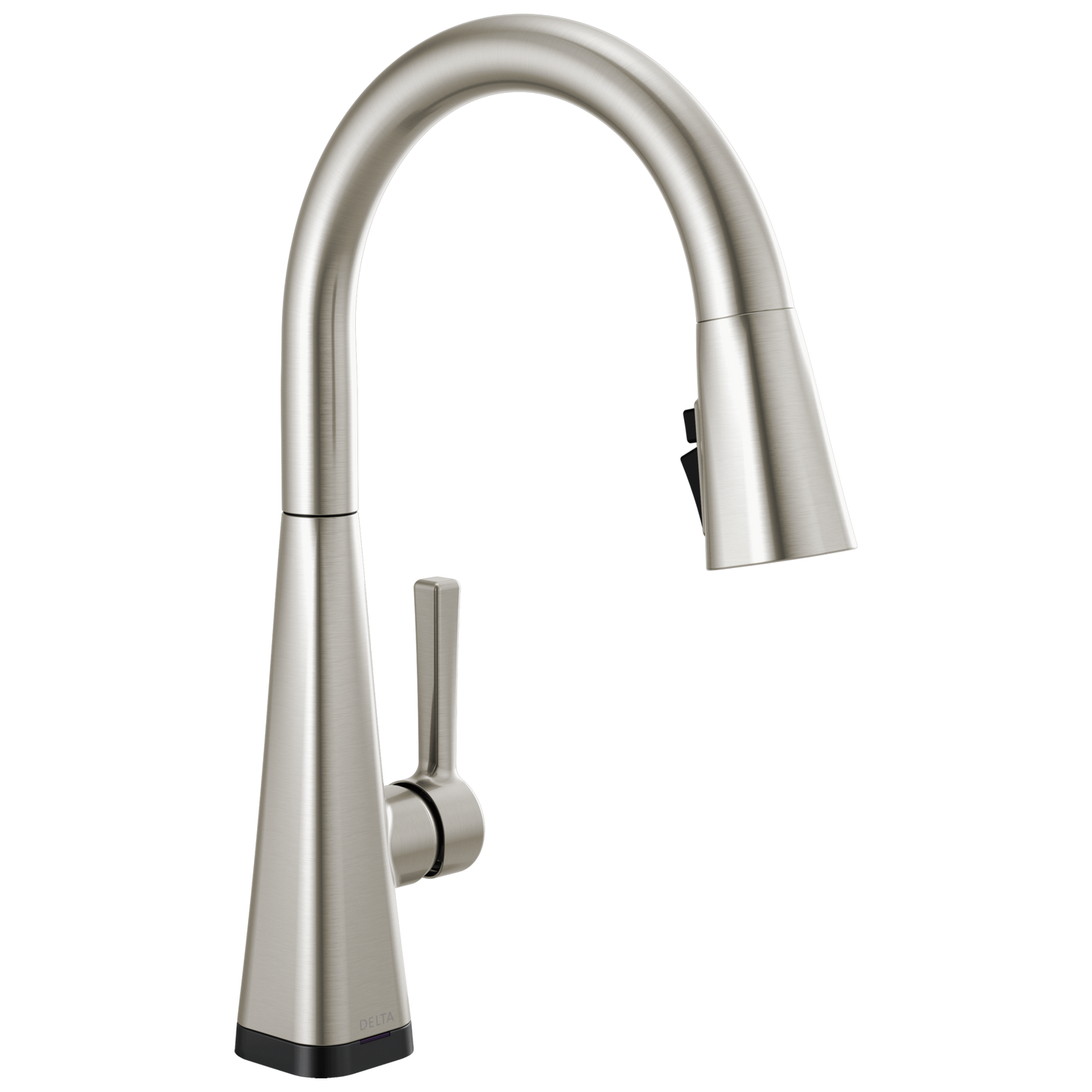 Delta Lenta 19802TLZ Single-Handle Pull-Down Kitchen Faucet with TouchTouch 2O Technology - Spotshield Stainless