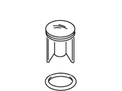 KOHLER K-21318 Stopper, Tub Drain