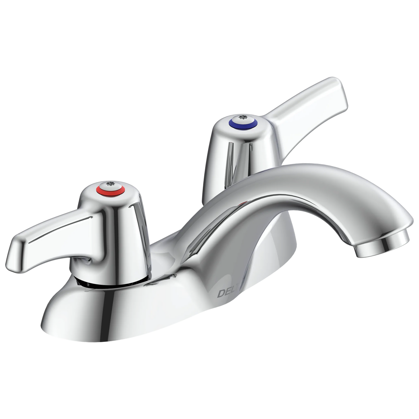 Commercial 21C 21C198 Two Handle Bathroom Centerset Faucet - Chrome