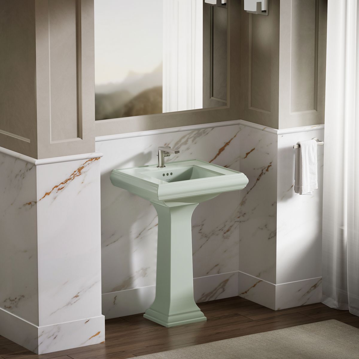 KOHLER K-2344-8-42 Aspen Green - Partialroomview Square
