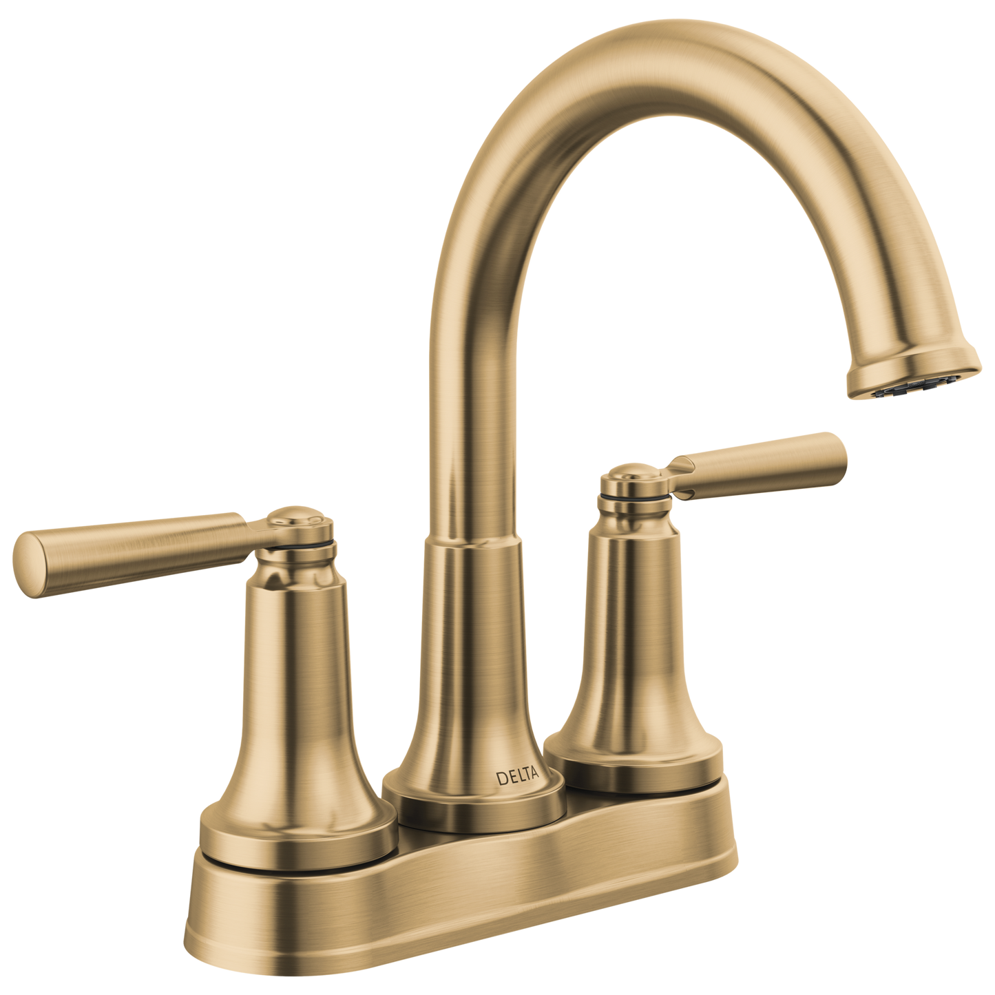 Delta Saylor 2535 Two Handle Tract-Pack Centerset Bathroom Faucet - Champagne Bronze