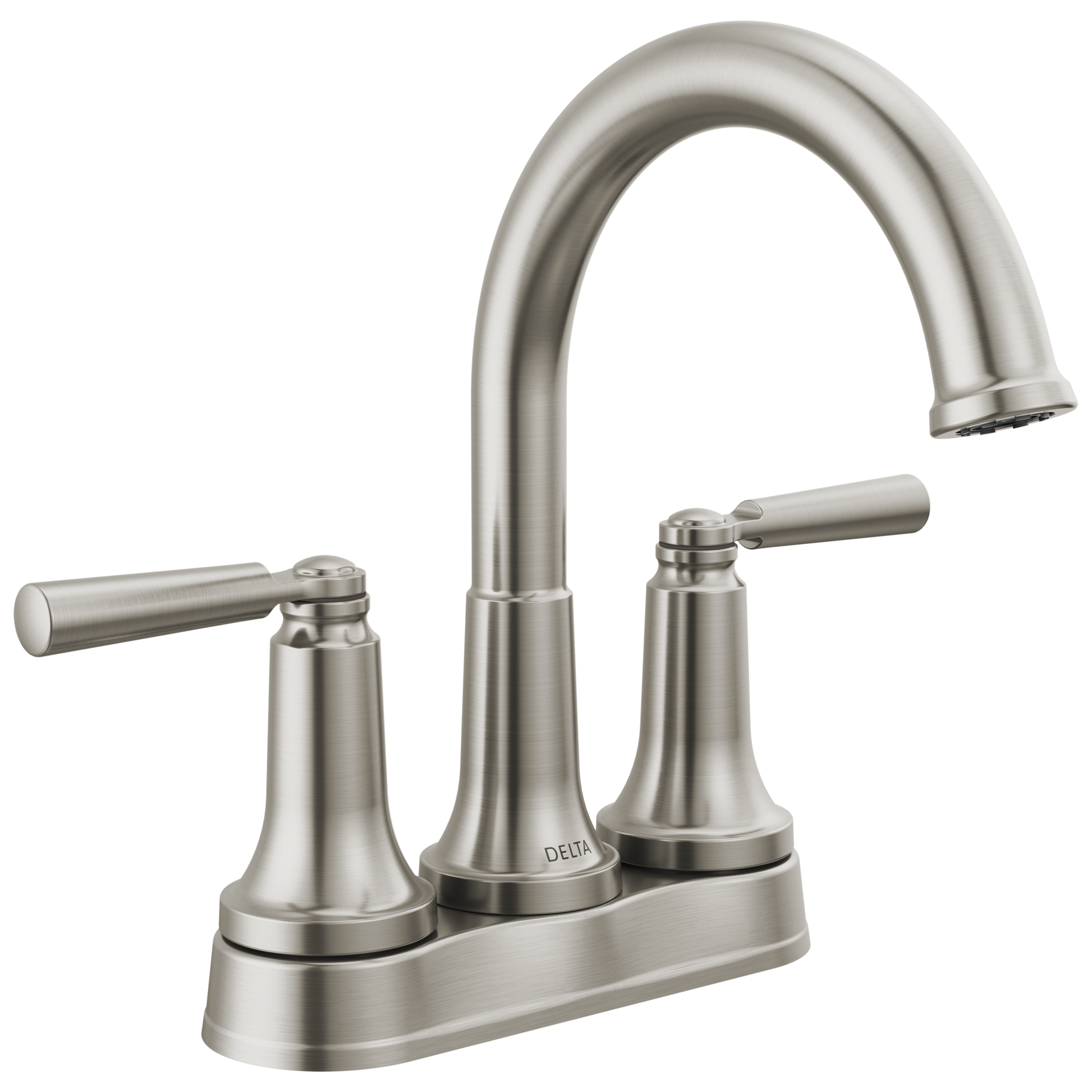 Delta Saylor 2535 Two Handle Centerset Bathroom Faucet - Stainless