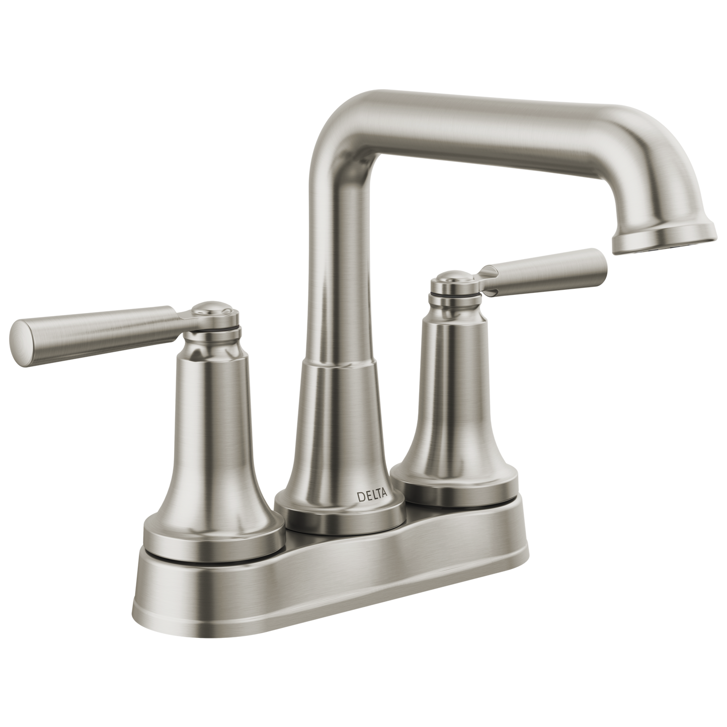 Delta Saylor 2536 Two Handle Tract-Pack Centerset Bathroom Faucet - Stainless
