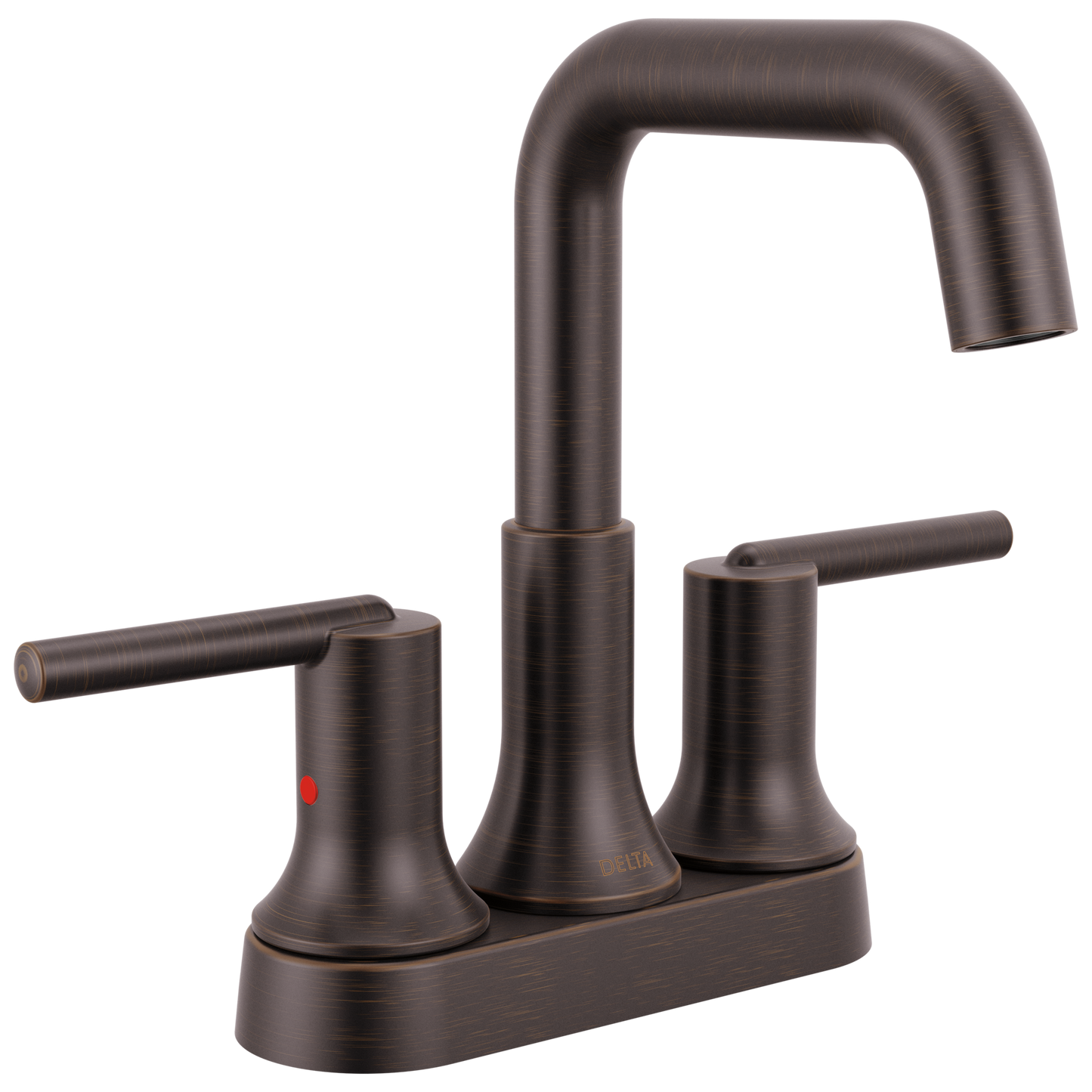 Delta Trinsic 2554 Centerset Bathroom Faucet - Venetian Bronze