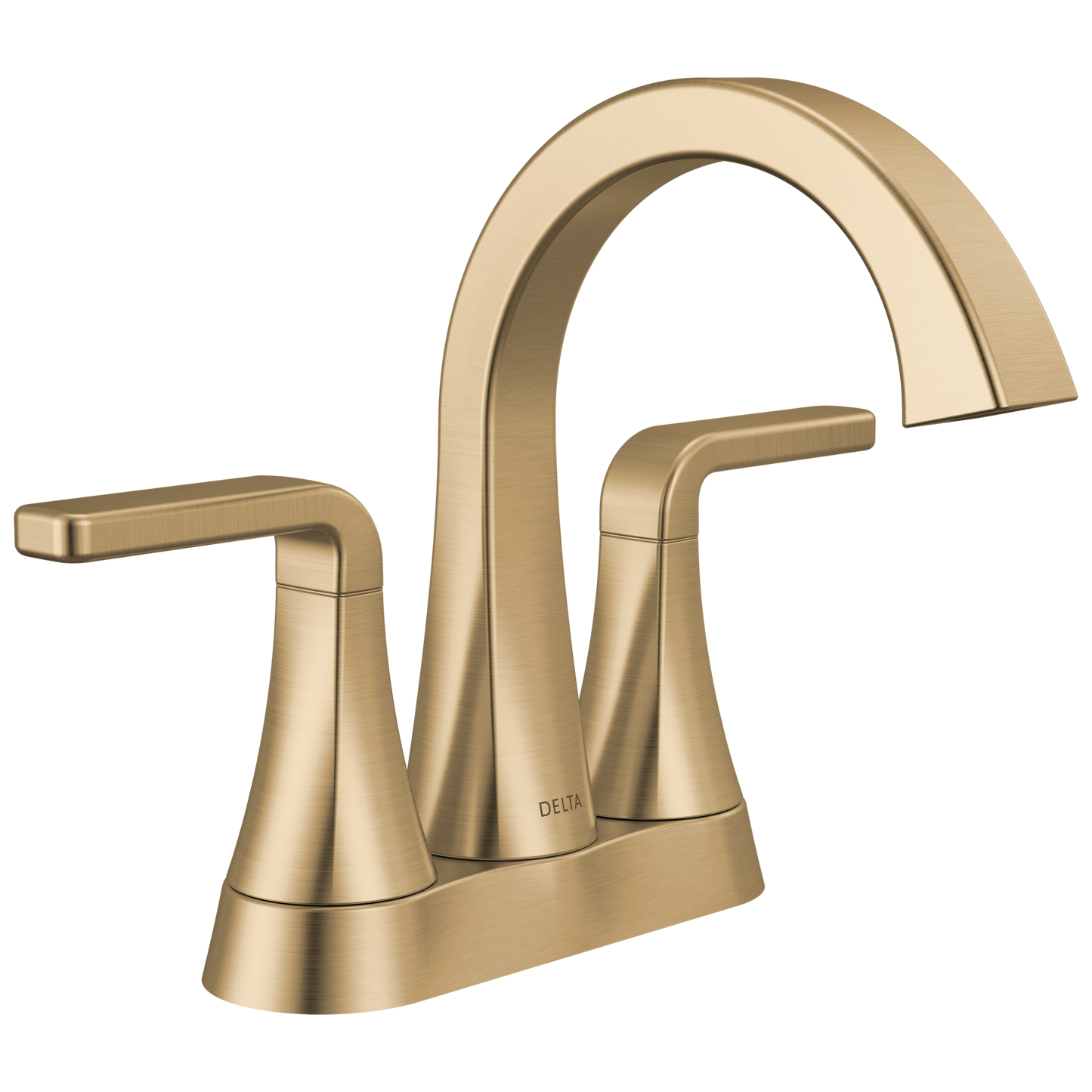 Delta Lineax 2562LF Two Handle Tract-Pack Centerset Bathroom Faucet - Champagne Bronze