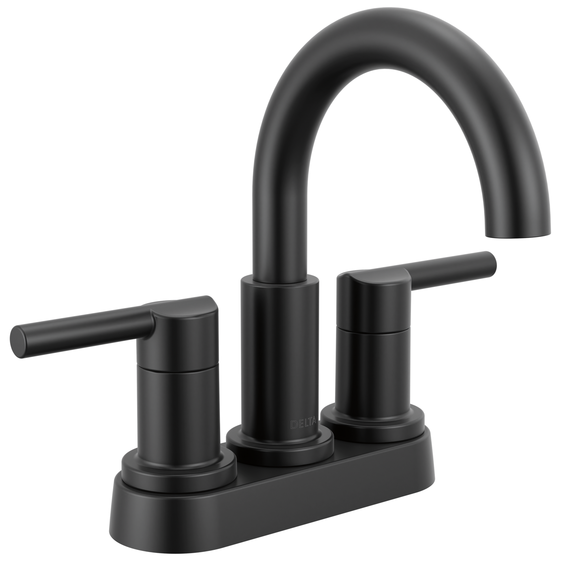 Delta Nicoli 25749LF Two Handle Centerset Bathroom Faucet - Matte Black