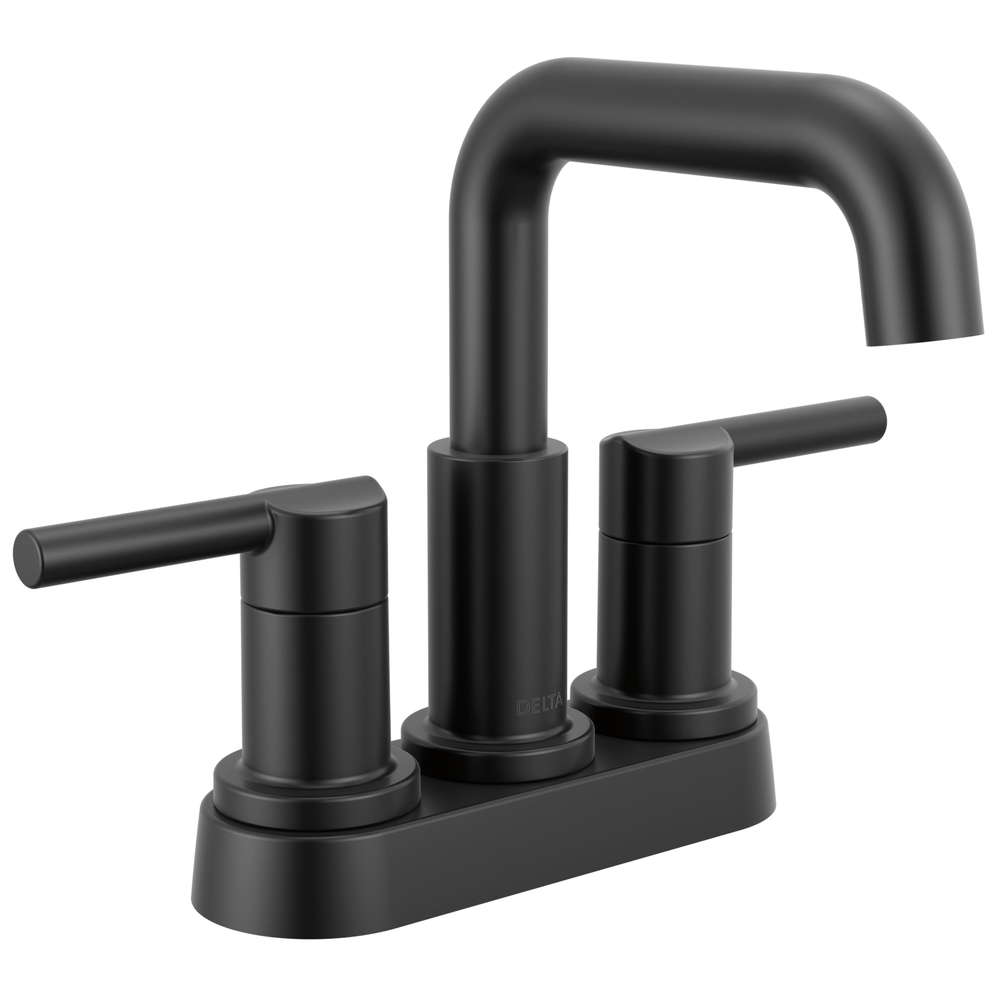 Delta Nicoli 25849LF Two Handle Centerset Bathroom Faucet - Matte Black