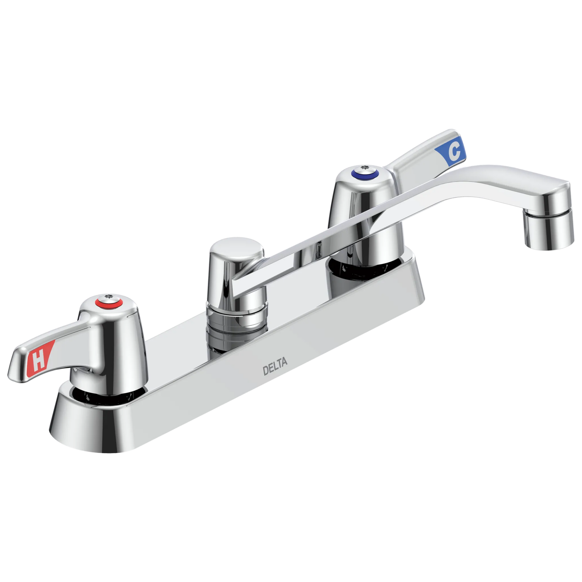 Commercial 26C3 26C3143 8 In Cast Deck-Mount - Chrome