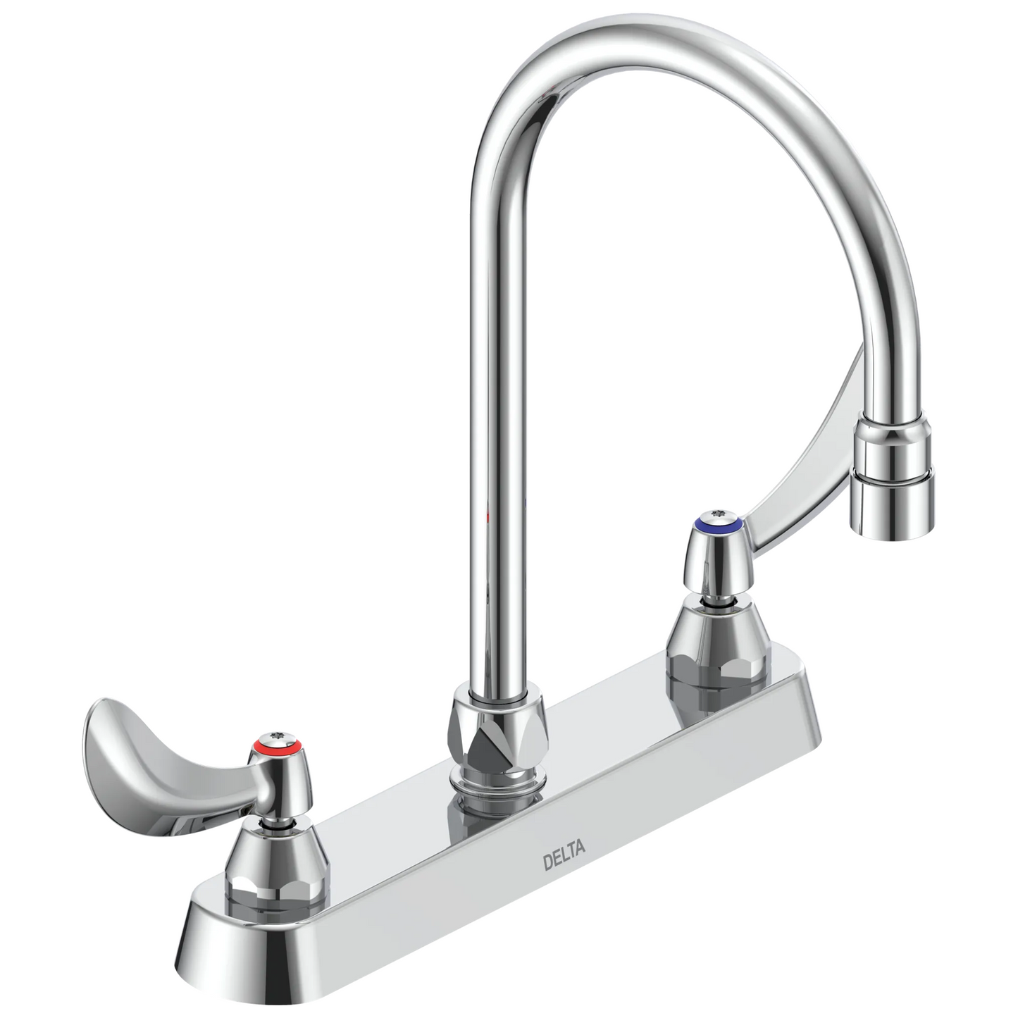 Commercial 26C3 26C3924 8 in Cast Deckmount - Chrome