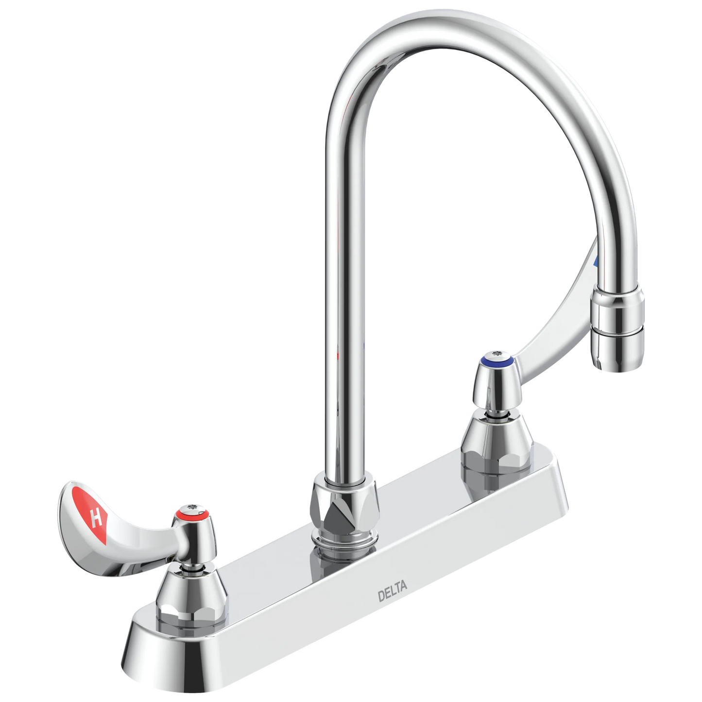 Commercial 26C3 26C3924 8 In Cast Deck-Mount - Chrome