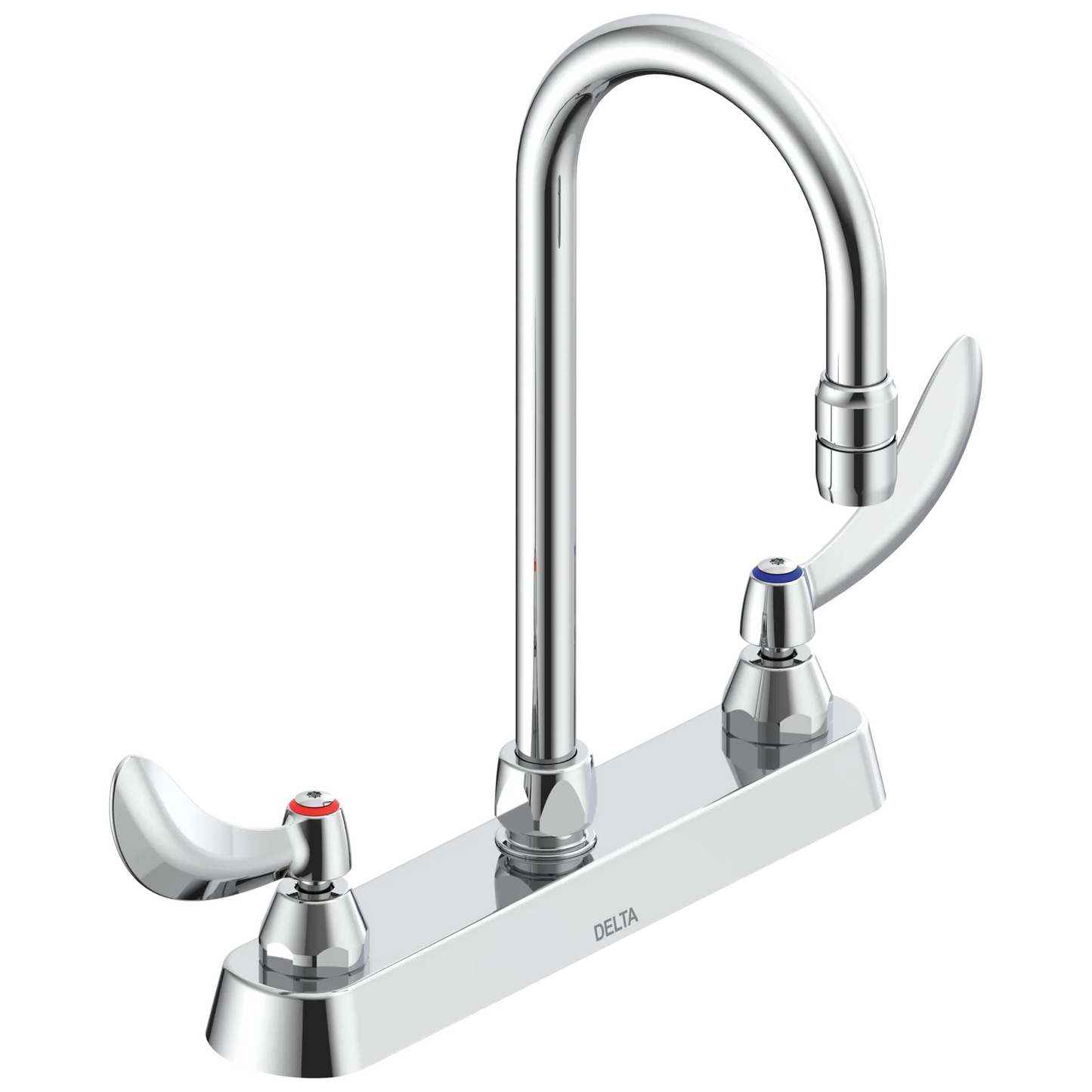 Commercial 26C3 26C3944 8 In Cast Deck-Mount - Chrome