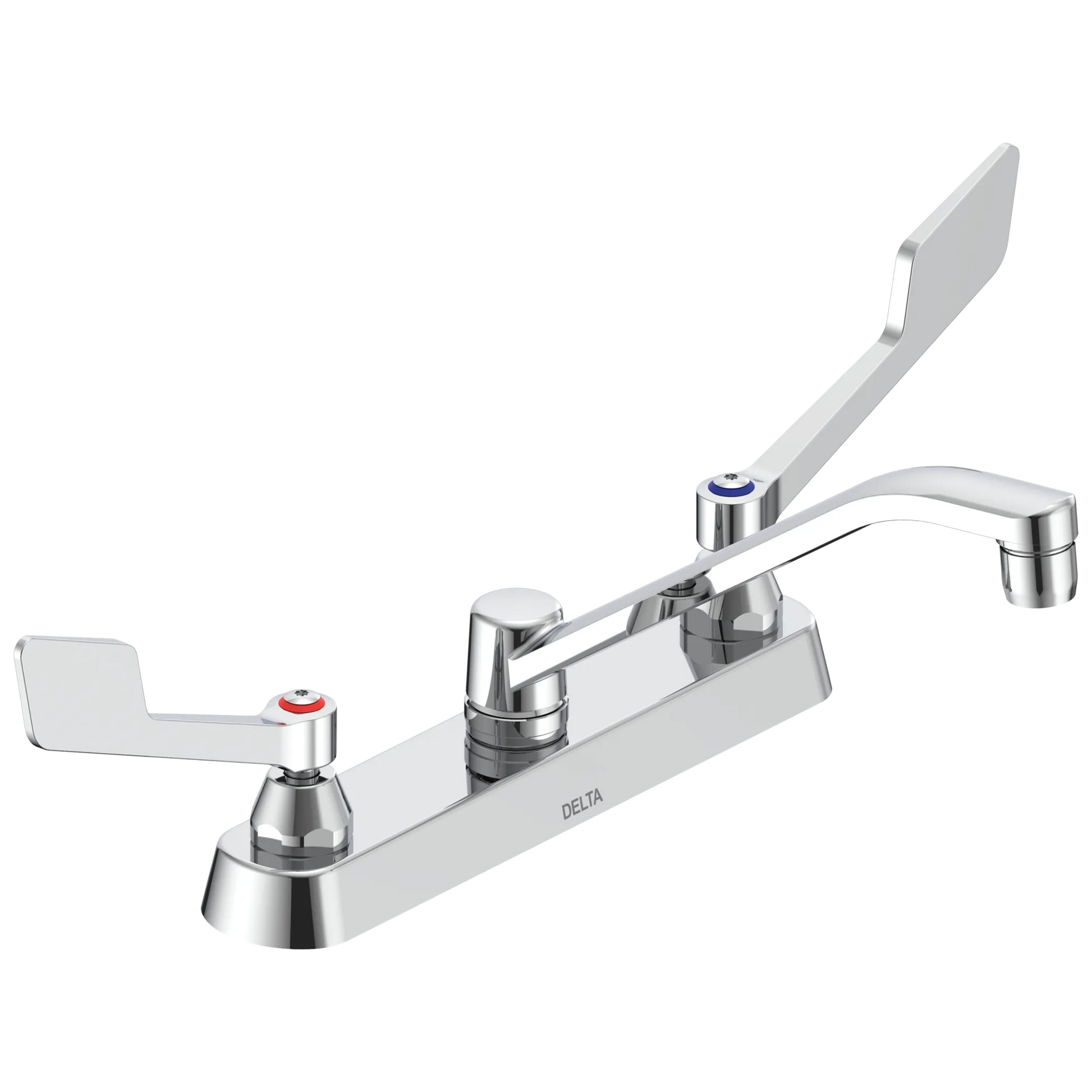 Commercial 26T3 26T3145 8 In Cast Deckmount - Chrome
