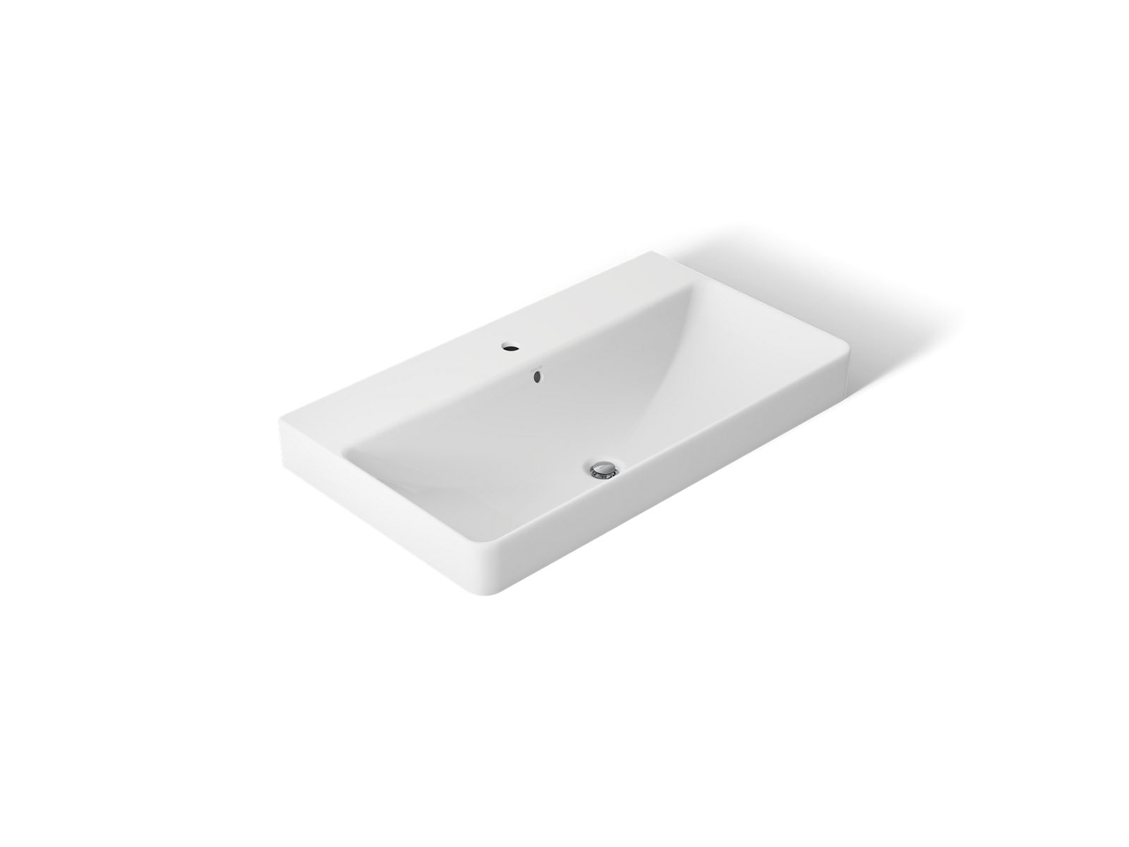 KOHLER K-2749-1 Vox 35-1/2" rectangular vessel bathroom sink