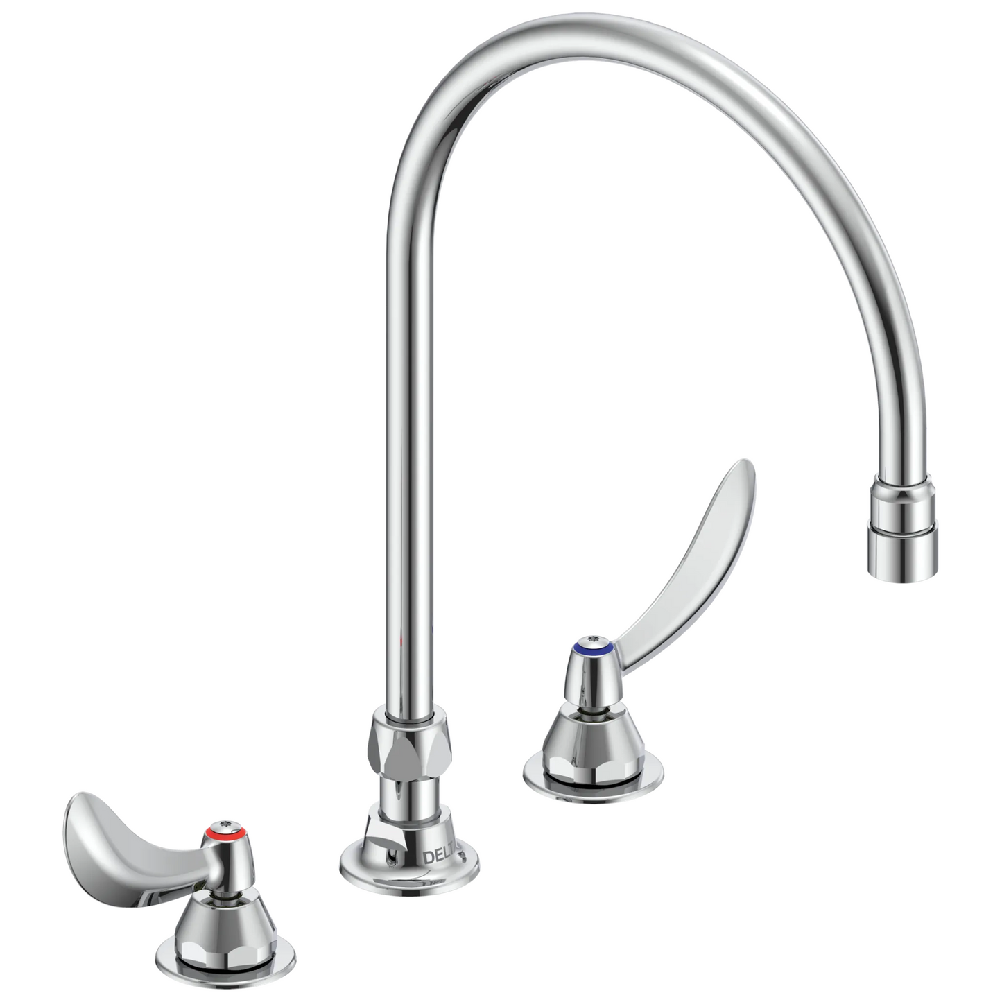 Commercial 27C1 / 27C2 27C2934 Two Handle 8 In Below Deck-Mount Faucet - Chrome