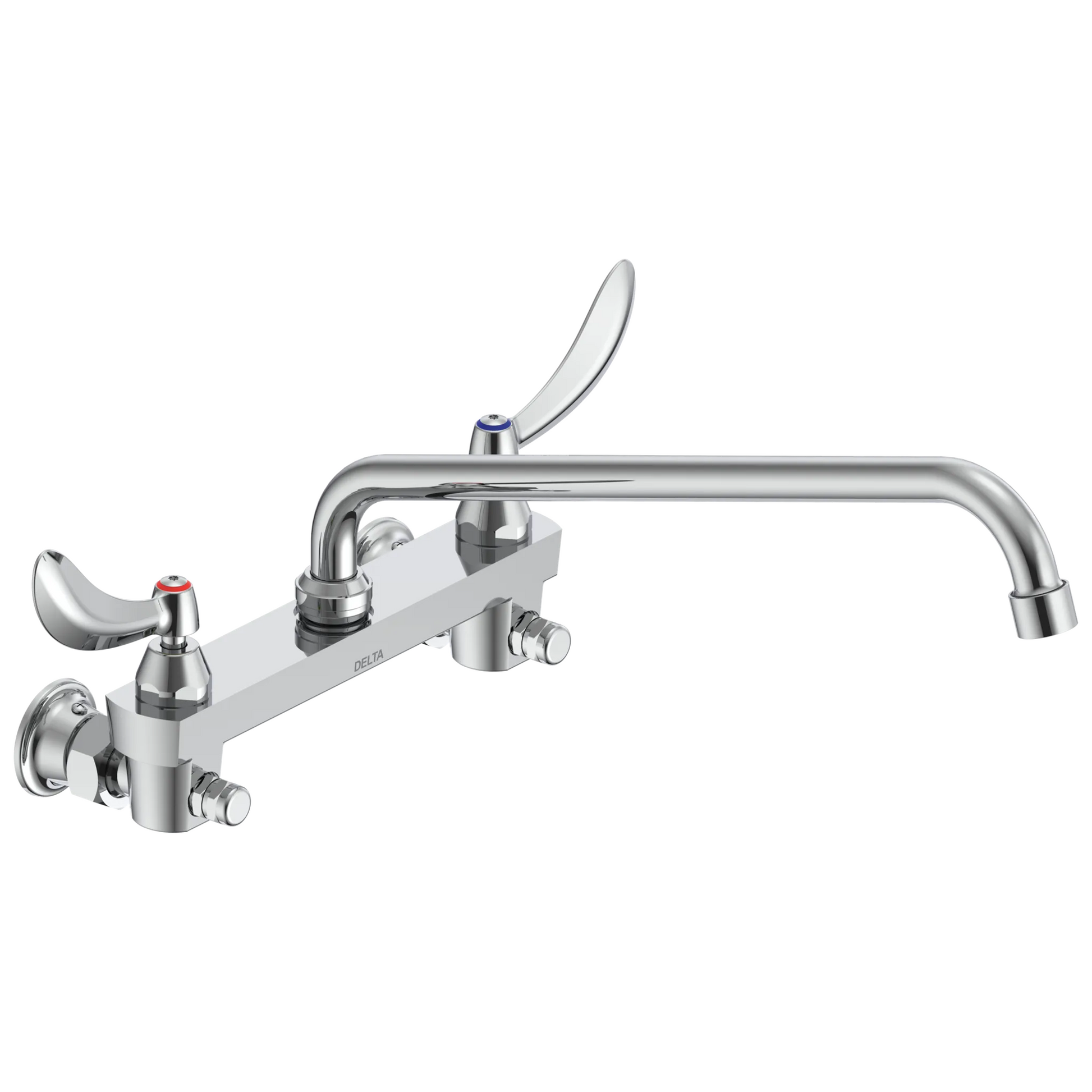 Two Handle 8" Wall-Mount Service Sink Faucet
