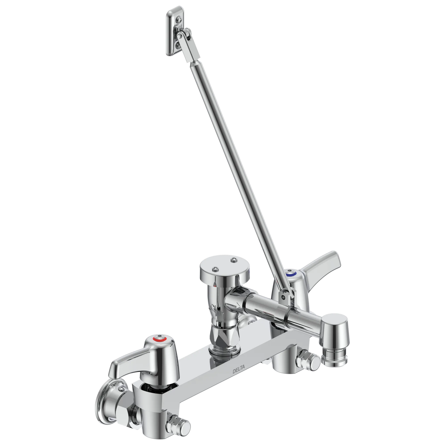 Two Handle 8 In Wallmount Service Sink Faucet