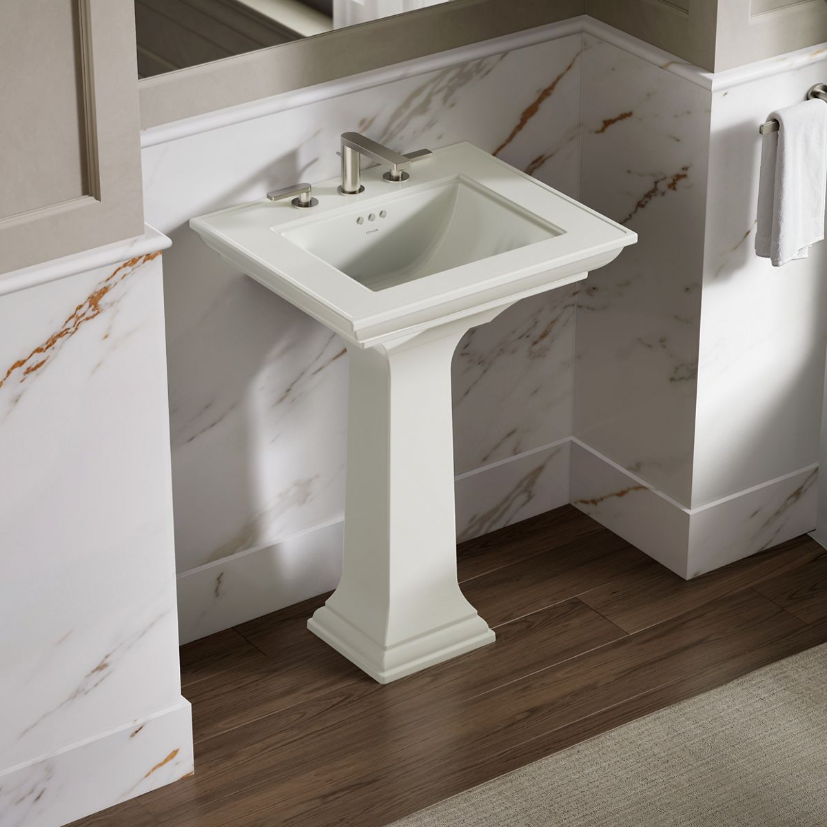 KOHLER K-2344-8-NY Dune - Closeroomview Square