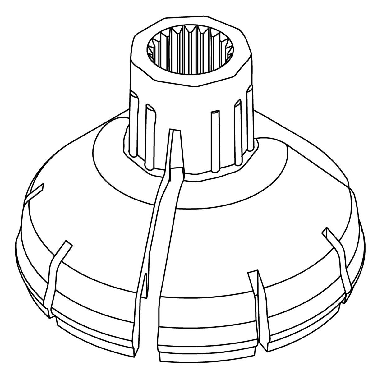 KOHLER K-3013927 Spline Adapter