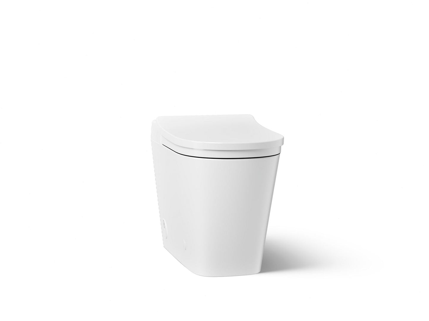 KOHLER K-34281 Leap One-piece elongated smart toilet with front bidet wand technology, dual-flush
