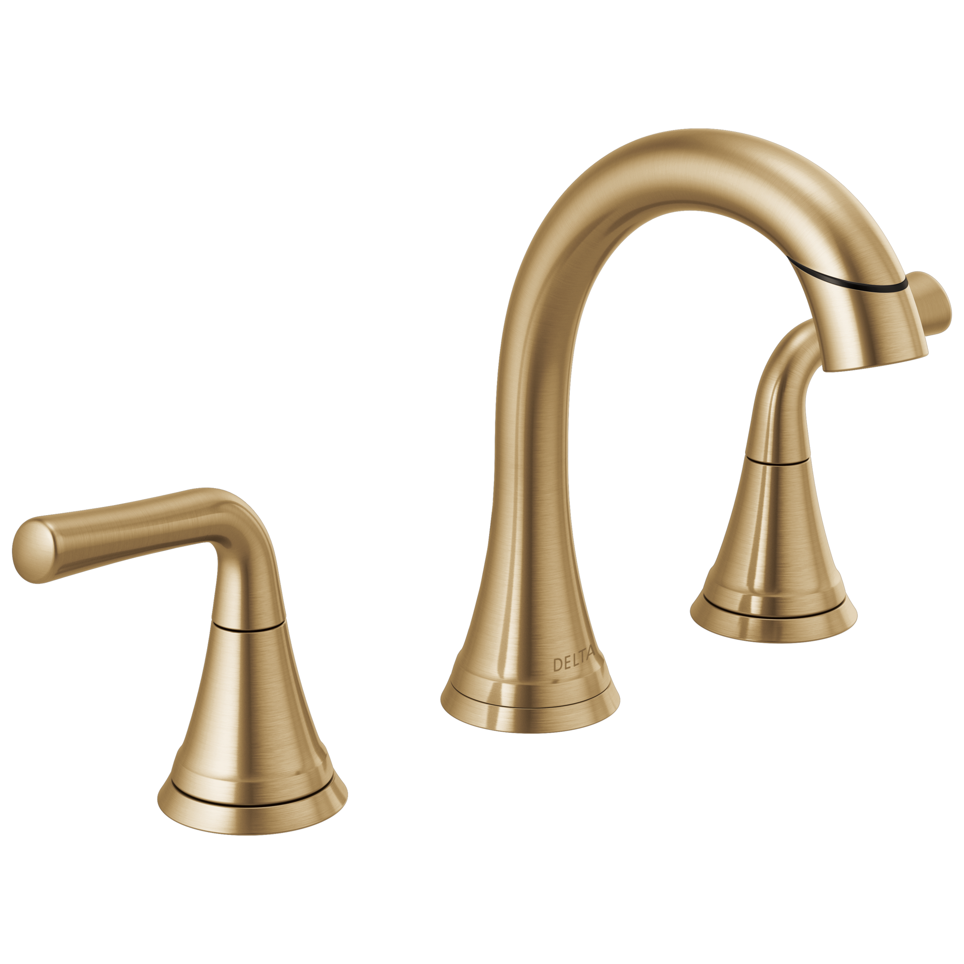 Delta Kayra 3533LF Two Handle Widespread Pull-Down Bathroom Faucet - Champagne Bronze