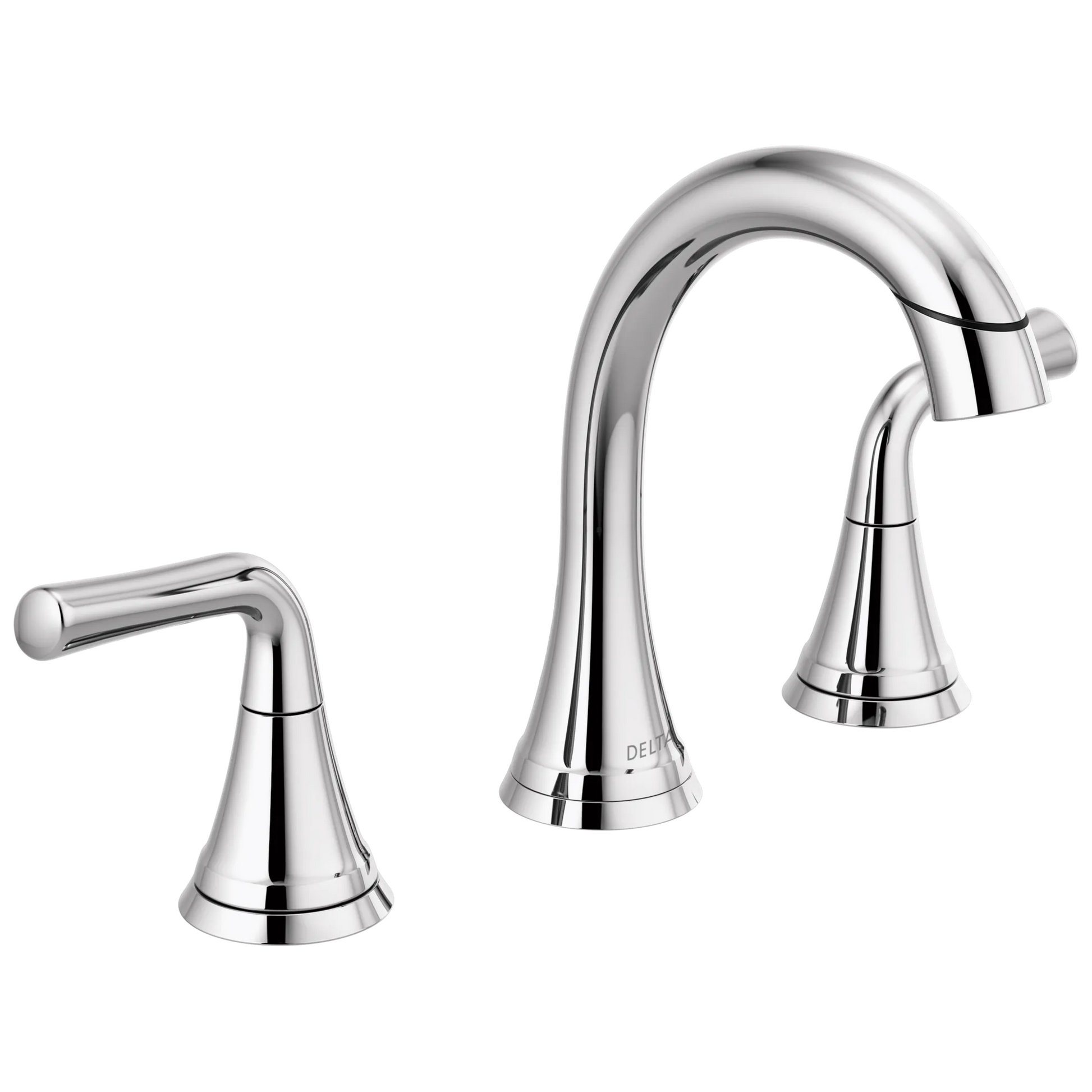Delta Kayra 3533LF Two Handle Widespread Pull-Down Bathroom Faucet - Chrome