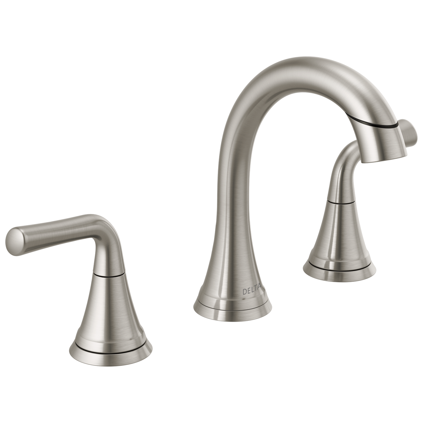 Delta Kayra 3533LF Two Handle Widespread Pull-Down Bathroom Faucet - Stainless