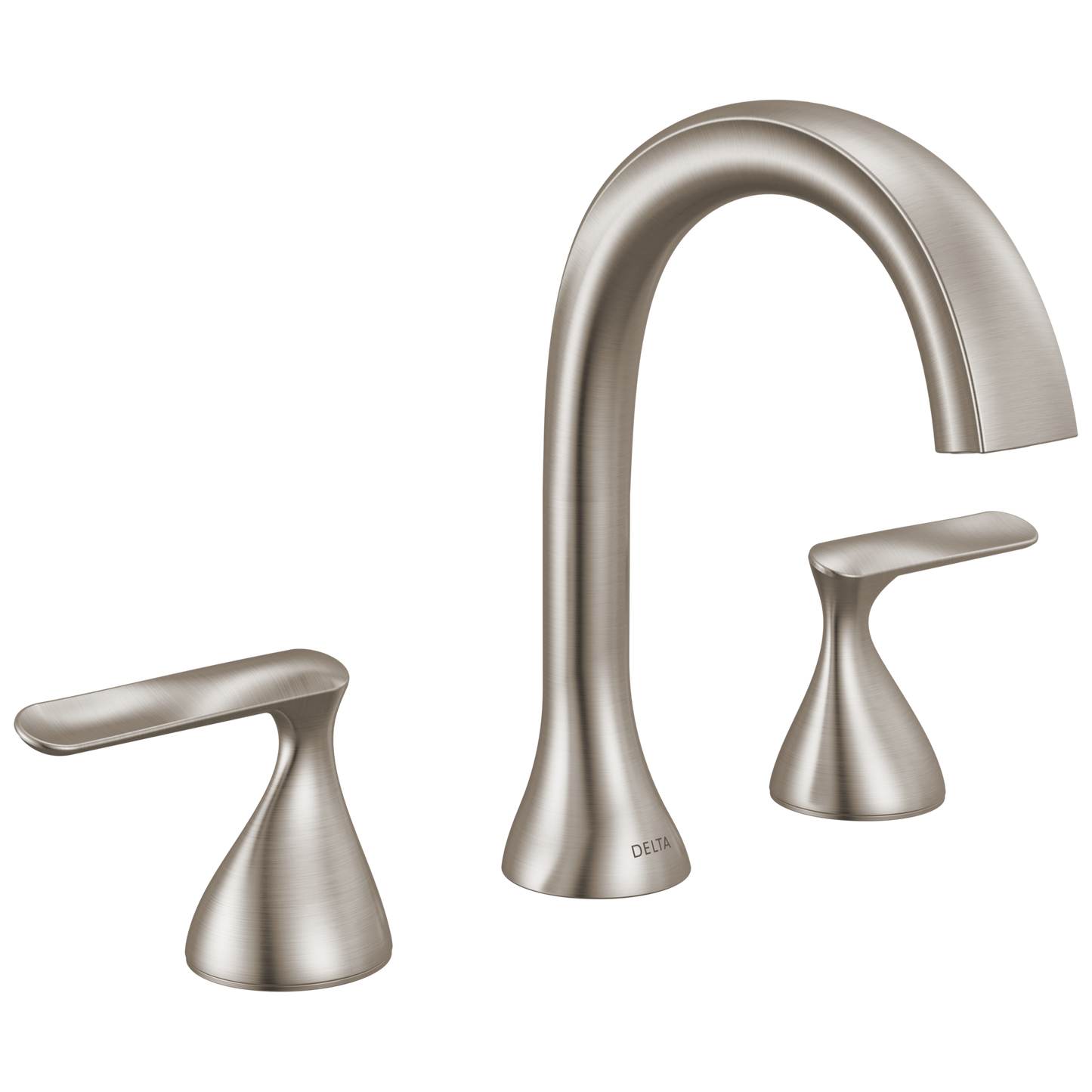 Delta Bonacci 3545 Two Handle Widespread Bathroom Faucet - Lumicoat Stainless