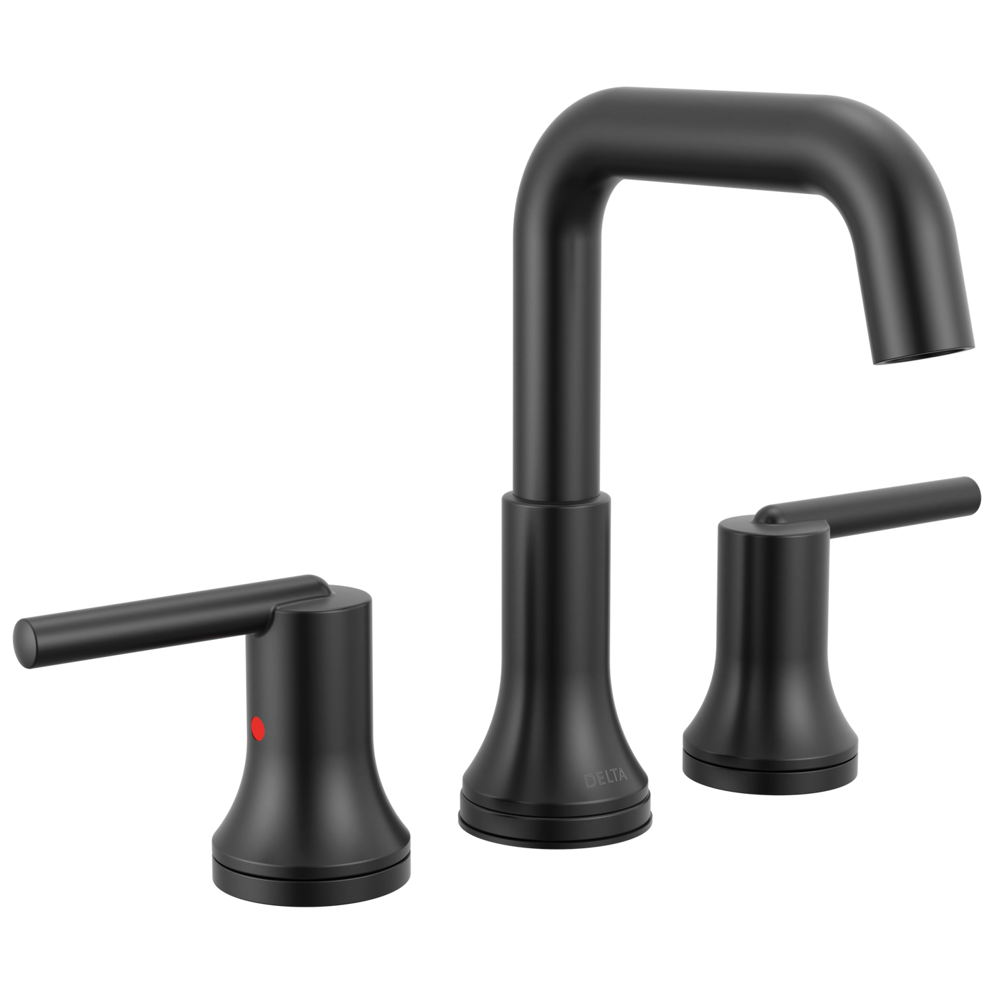 Delta Trinsic 3554 Two Handle Widespread Bathroom Faucet - Matte Black