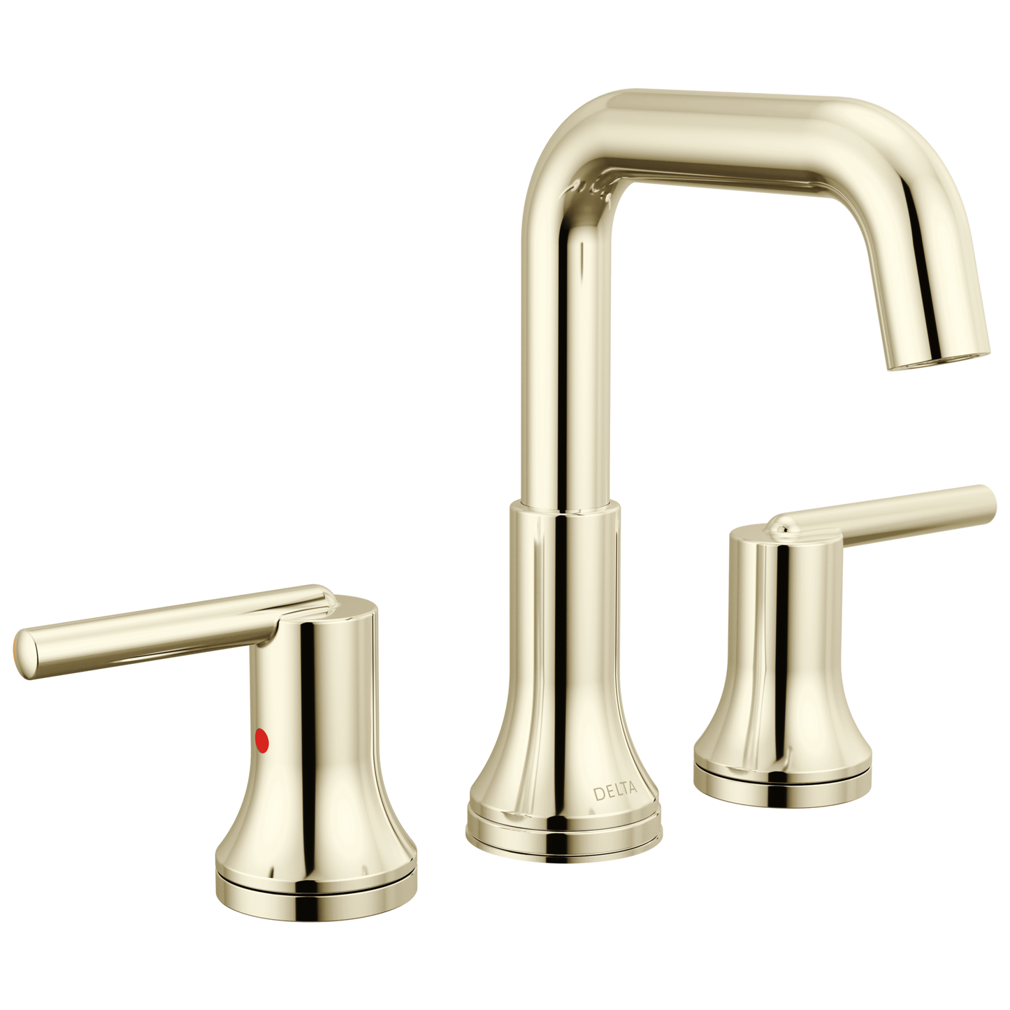 Delta Trinsic 3554 Two Handle Widespread Bathroom Faucet - Polished Nickel