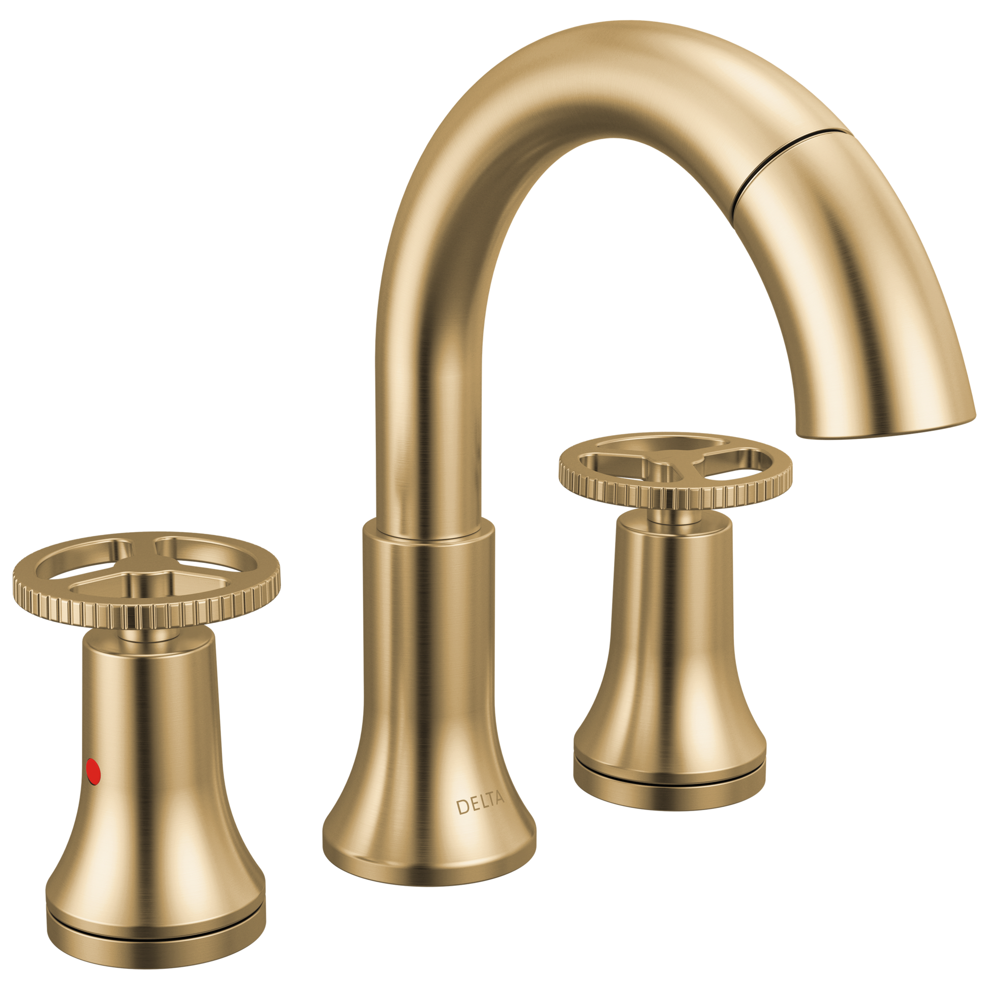 Delta Trinsic 3558 Two Handle Widespread Pull Down Bathroom Faucet - Champagne Bronze